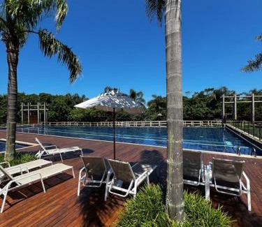 Campeche Norte Apartment | Apto super completo pé na areia no Campeche