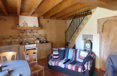 Arbus House | Arbus: Beautiful, quiet, cool residence with enclosed garden planted with trees.