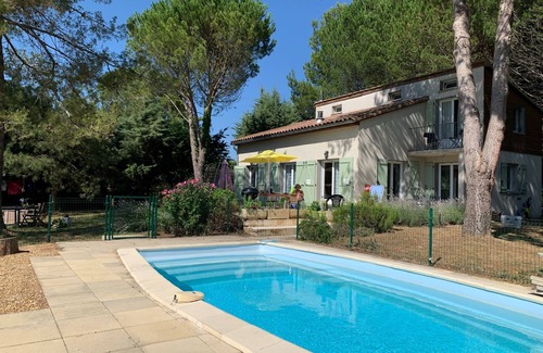 Bellegarde-du-Razes Villa | Architect Designed Villa with pool set in Mature Gardens ideal for Large Groups