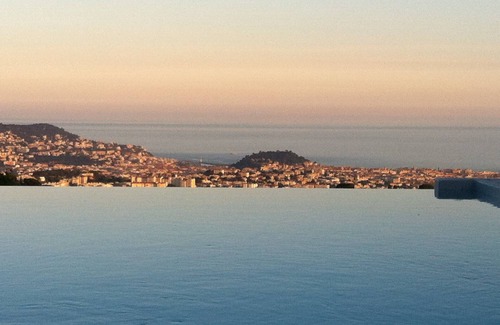 Jean-Medecin Villa | Architectural villa with panoramic sea view at Nice in the French Riviera