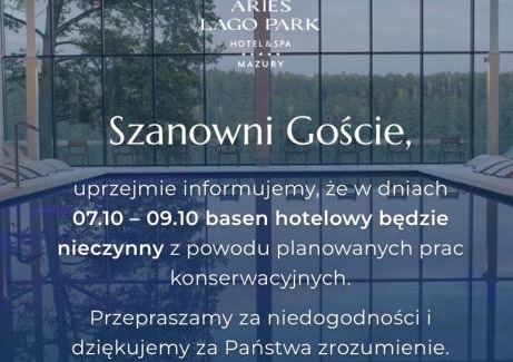 Olsztynek Hotel | Aries Lago Park Hotel & SPA, Mazury