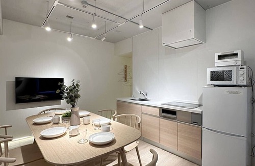 Hiroshima City Centre Apartment | Art BLD by b hotel Modern 2BR City Center for 8ppl