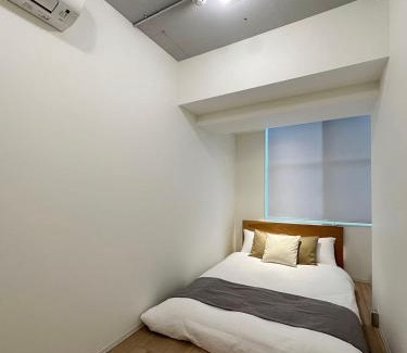 Hiroshima City Centre Apartment | Art Bldg by b hotel - Modern 2BR City Center for 8ppl