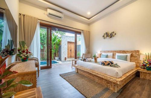 Kerobokan Villa | Arts Cherry Villa Satu Two-Bedroom with Private Pool Kuta