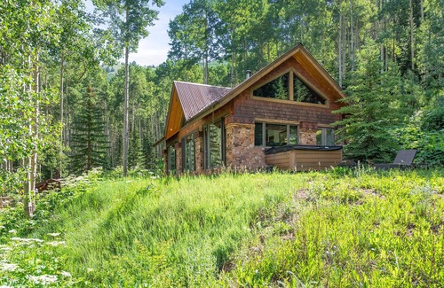 Aspen Cabin | Aspen Mountain Gem: 2 Luxury Cabins on 10 Ac w/ HOT TUB + Views!