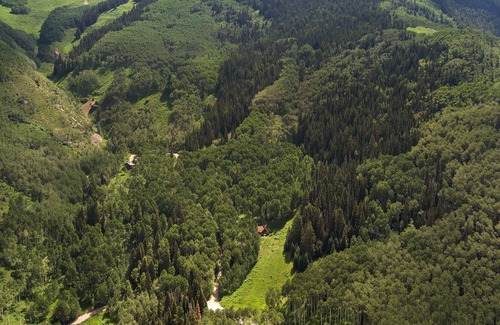 Aspen Cabin | Aspen Mountain Gem: 2 Luxury Cabins on 10 Ac w/ HOT TUB + Views!