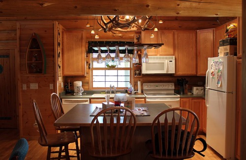Michigan Hill Cabin | Aspen Sunset Log Cabin - surrounded by aspen trees & gorgeous views