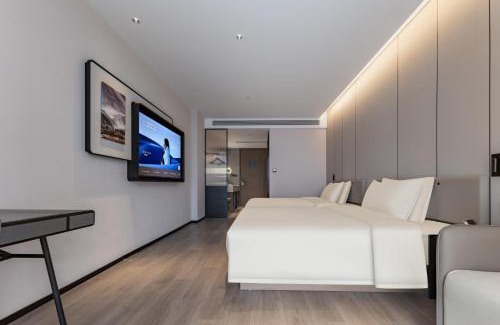 Jiashan Hotel | Atour Hotel Jiashan Luoxing Central Garden