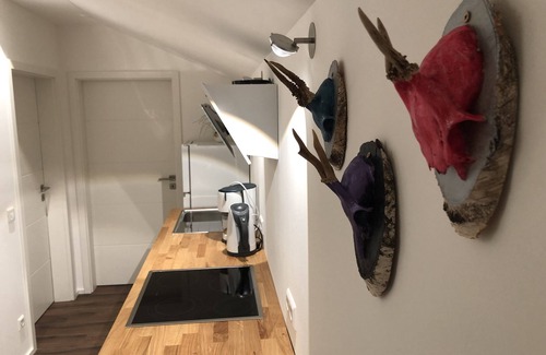 Taching a.See Apartment | Attic Double Room "Rudi" with Lake View, Mountain View, Balcony & Garden