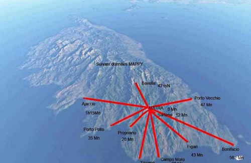 Sainte-Lucie-de-Tallano House | Au coeur de l'arriere Pays Rez de chaussé de Villa DOMAINE A PRESA