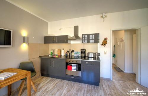 Mandelholz Apartment | Auszeit-im-Harz Haus 1 Wohnung Hexenstübchen
