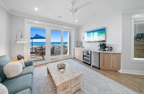 Lullwater Beach On Gulf Of Mexico House | Available 7/9-7/18, Luxury, Gulf Front Oasis with Private Pool | Steps From Pier Park