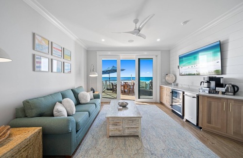 Lullwater Beach On Gulf Of Mexico House | Available 7/9-7/18, Luxury, Gulf Front Oasis with Private Pool | Steps From Pier Park