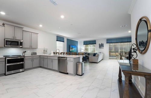Kissimmee Villa | Awesome 8BR Villa Pool Theater Arcade