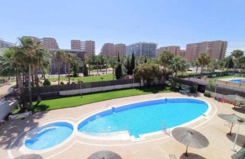 Marina d'Or Apartment | Ayf confortable bajo de dos terrazas trebol dor