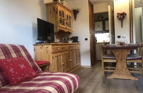 Les Avanchers-Valmorel Apartment | Bûche 13 - Cosy divisible studio