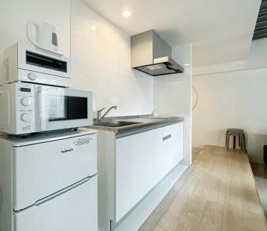 Hiroshima City Centre Apartment | b hotel Arts Dobashi - Modern 1 BR apartment good for 6 people