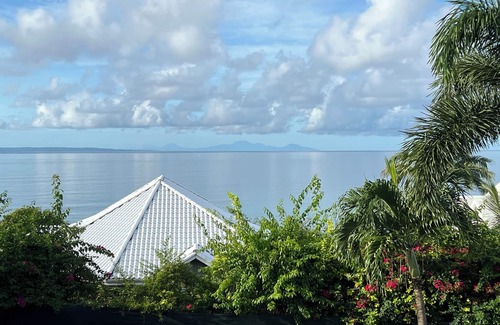 Grande-Terre House | Bagataye Villa - exceptional 180° view of sea and islands, 100 m from the sea