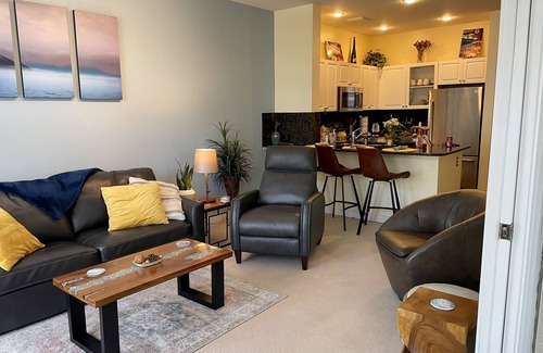 Belltown Condo | BASEBALL Playoffs! 2 BR,WATER VIEW. 98% Walk Score! FREE Pkg-Hot Tub, Pool