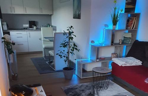Ohningen Apartment | Basement apartment, 50sqm, 1 sleeping alcove, 1 sofa bed. 1-2 persons