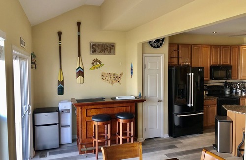 Ocean View House | Bayfront Community with private beach, boat slip, and pool.