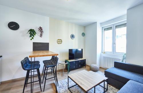 Mulhouse Apartment | BE-4G - Appartement F2 pour 1-2 pers au 4ème étage au centre de Mulhouse