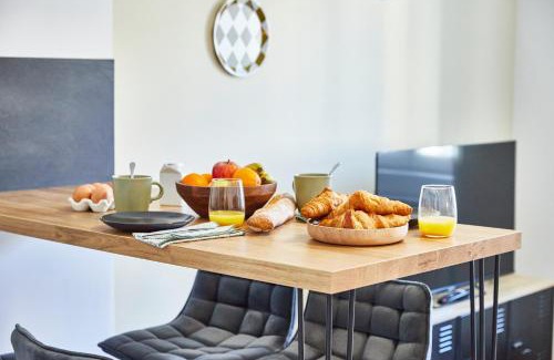 Mulhouse Apartment | BE-4G - Appartement F2 pour 1-2 pers au 4ème étage au centre de Mulhouse
