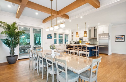 Isle of Palms House | Beach Access Directly Across Street! Ocean view, Private Pool, Hot Tub, Luxe New Construction