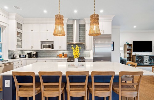 Isle of Palms House | Beach Access Directly Across Street! Ocean view, Private Pool, Hot Tub, Luxe New Construction