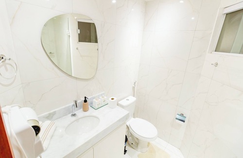 Praia do Meio Apartment | Beach, breeze on the sand and a good room to rest