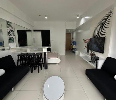 Nasugbu Apartment | Beach condos at Pico de Loro Cove - Wi-Fi & Netflix, 42-50'TVs with Cignal cable, Uratex beds & pillows, equipped kitchen, balcony, parking - guest registration fee is not included