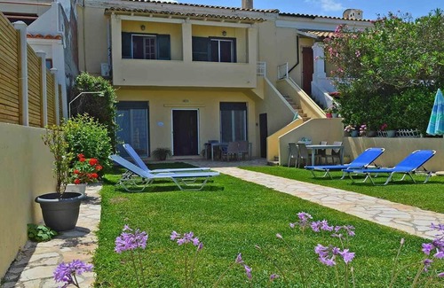 Acharavi Apartment | Beach Front, Directly On The Beach, Ground Floor Apartment -"Sea"