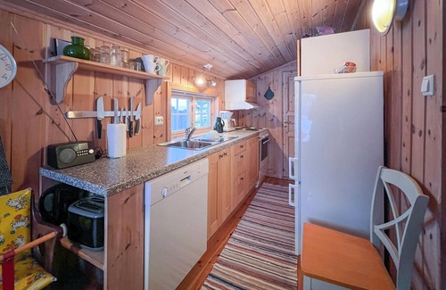 Dølemo House | Beach front home in Dølemo with WiFi