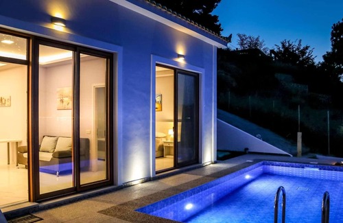 Agios Sostis Villa | Beach front location, 2 bedrooms, 2 bathrooms, great views, AC, Free WiFi