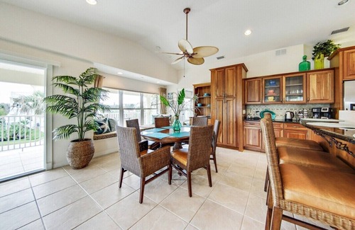 Marineland Acres House | Beach Home with Amazing Oasis Pool, Spa, Waterfall, Fire Pit, Bikes