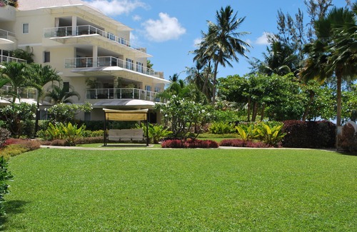 Saint Matthias Condo | Beachfront 3 Bedroom Condo with Onsite Gym, Three Communal Pools and Security