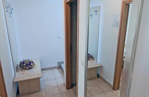 Vinjerac Apartment | Beachfront Apartments Tamarix - One Bedroom Apartment with Partial Sea View