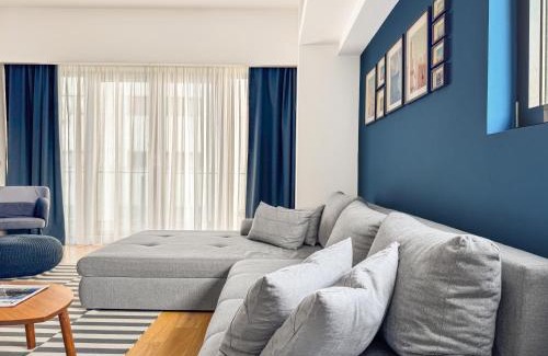 Constanta Apartment | Beachfront Designer Apt, 100 sqm, 2-bath, huge terrace on the sea shore