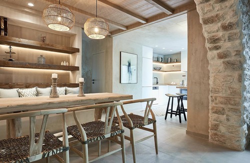 Almyros Villa | Beachfront, Includes Breakfast & Hotel Services