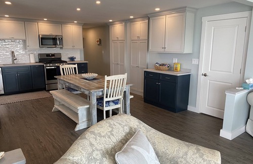 Seabrook Condo | Beachfront Oasis, Seabrook, NH - One step to the beach!