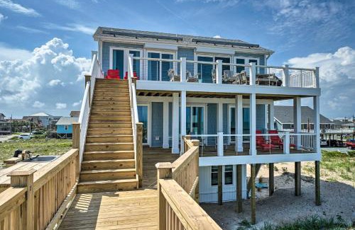 Topsail Beach House | Beachfront Oasis with 2 Large Decks, BBQ and Views!