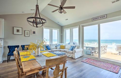 Topsail Beach House | Beachfront Oasis with 2 Large Decks, BBQ and Views!