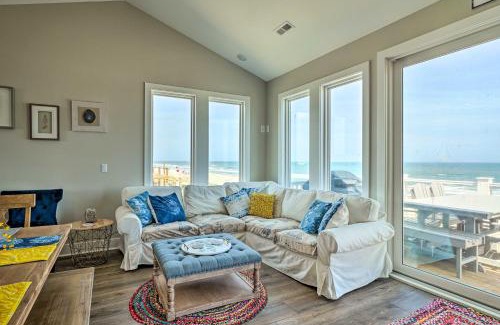 Topsail Beach House | Beachfront Oasis with 2 Large Decks, BBQ and Views!