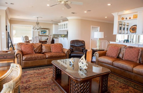 South Padre Island House | Beachfront Private Home with Heated Pool & Spa