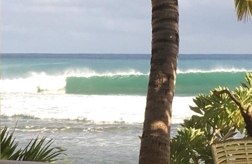 Tamarin House | Beachfront traditional Family bungalow with 4 bedrooms and pool, with kayaks