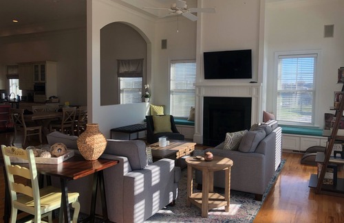 Cape Charles House | Beachfront - unbeatable location - steps to beach & shops - sunsets from porch!