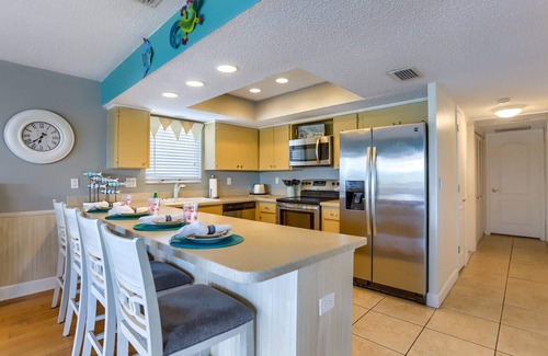 Indian Rocks Beach Condo | Beachside Condo Steps from the Sand! Huge Balcony w/Hammock! FREE Activities! ~ Cypress-n-Sun B-3