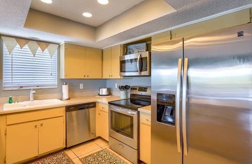 Indian Rocks Beach Condo | Beachside Condo Steps from the Sand! Huge Balcony w/Hammock! FREE Activities! ~ Cypress-n-Sun B-3