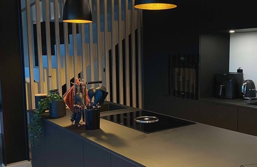 Kvinnherad Villa | Beautiful 3-bedroom villa with sea view and fitness room for your dream vacation