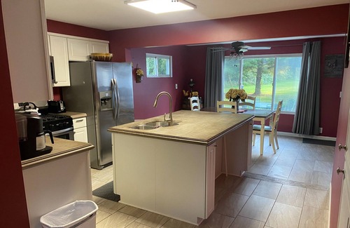 Port Sanilac House | Beautiful 4 bedroom home with large kitchen 1/2 mile to sandy beaches Lake Huron
